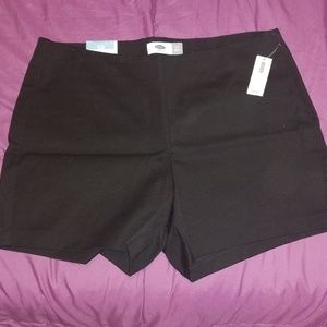 Old Navy Womans Black Shorts